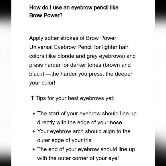 NWT IT Cosmetics Brow Power(brow pencil)in universal taupe Nt.Wt. 0.0056 oz. - Picture 5 of 6